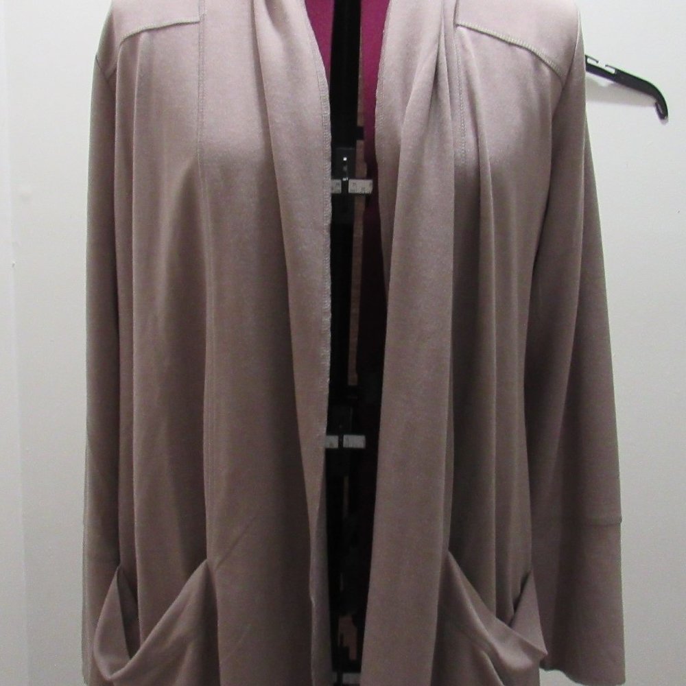LOGO by Lori Goldstein Lounge Cardigan